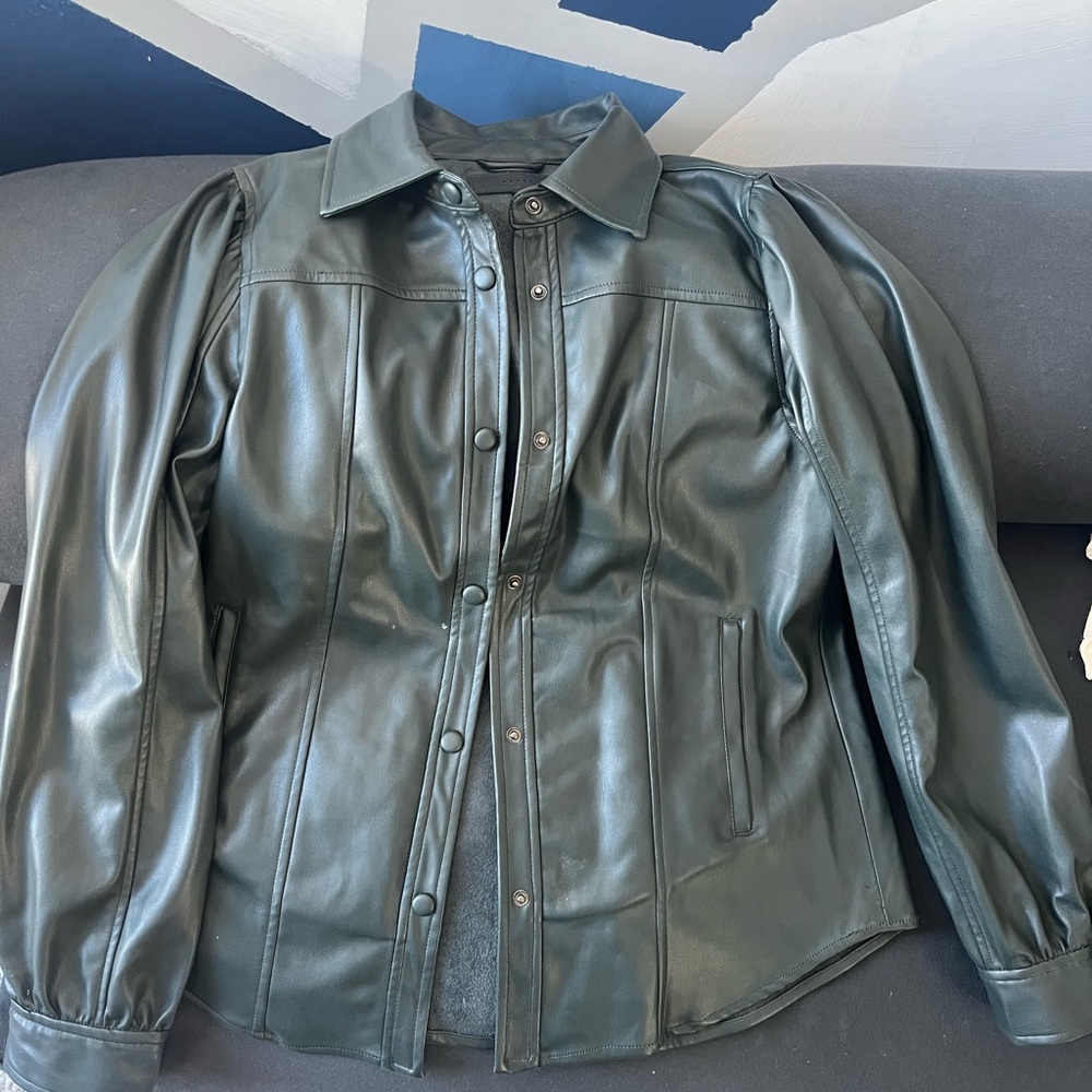 Leather jacket
